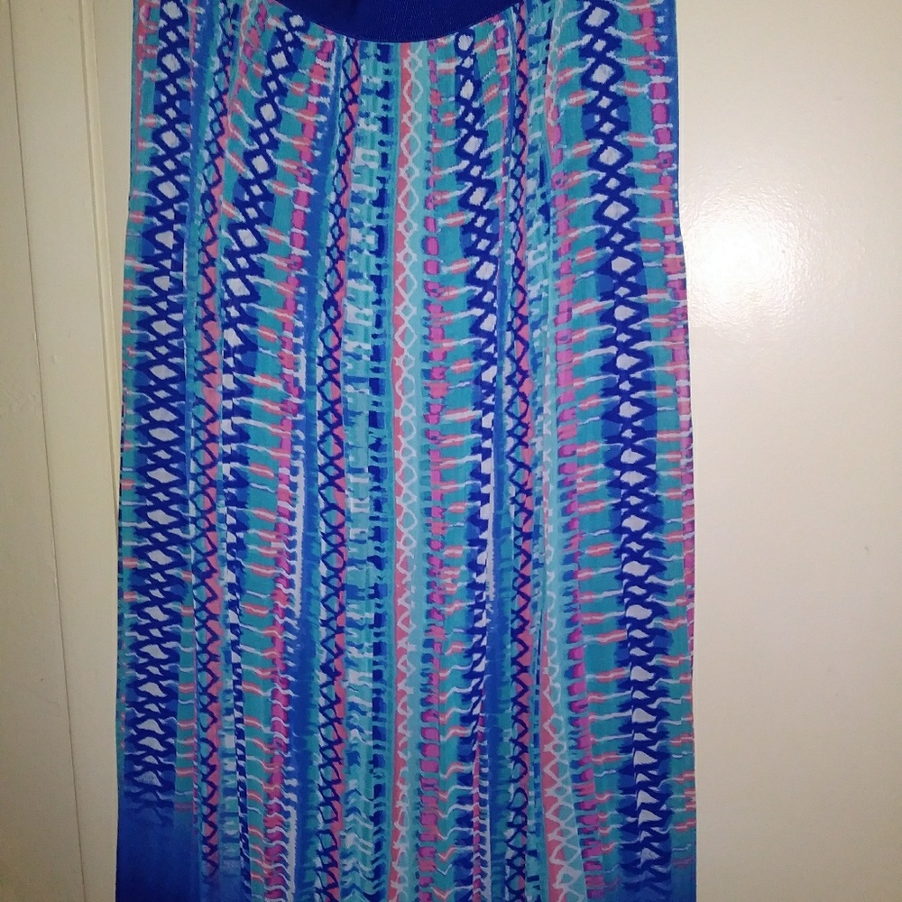 Multiple colored skirt